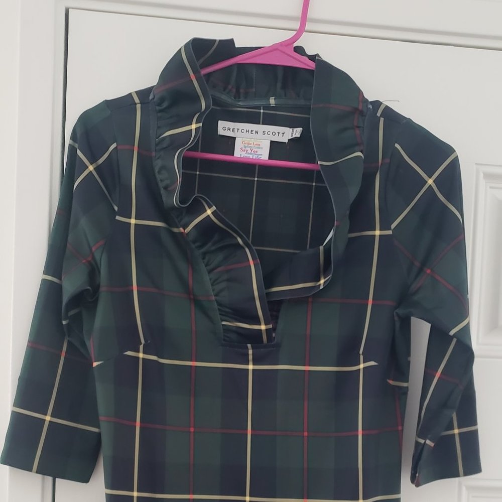 Gretchen Scott Designs Plaid Dress